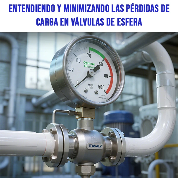 Entendiendo y Minimizando las Pérdidas de Carga en Válvulas de Esfera ITALVALV