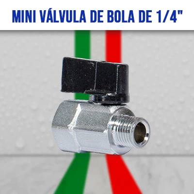 Mini Válvula de Bola de 1-4 italvalv