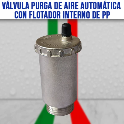 Válvula Purga de Aire Automática con Flotador Interno de PP ITALVALV 2