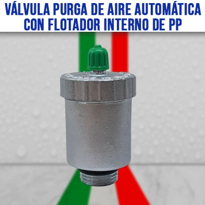 Válvula Purga de Aire Automática con Flotador Interno de PP italvalv