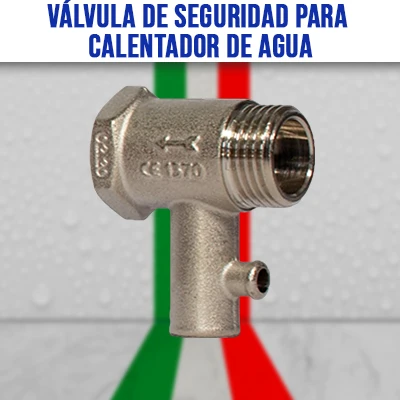 Válvula de Seguridad para Calentador de Agua italvalv