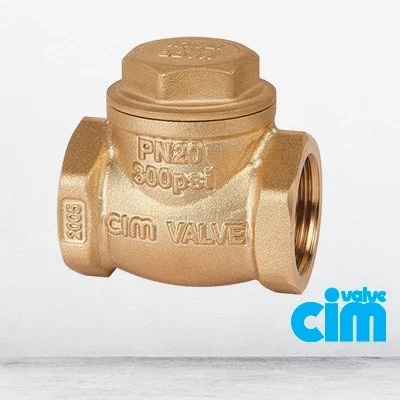 VÁLVULA CHECK SWING (ANTIRRETORNO) CIM 80 VÁLVULA CHECK SWING (ANTIRRETORNO) CIM 80